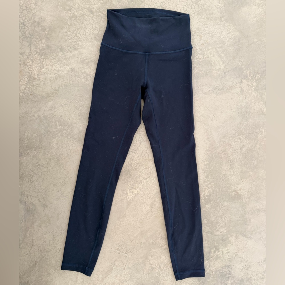 Lululemon Wunder Train 25” True Navy Size 4